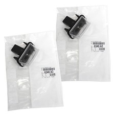 Coppia 2 x 6340.A3 Luci Targa Originale Citroen C3 DS4 C5 Peugeot 206 207 307