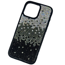 Custodia telefono Bling Ombre fatta a mano realizzata con cristalli Swarovski