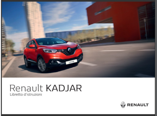 Renault kadjar libretto uso - renault,