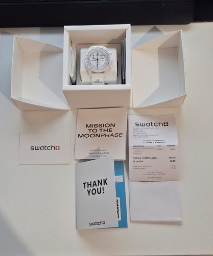 Nib omega swatch white - x,
