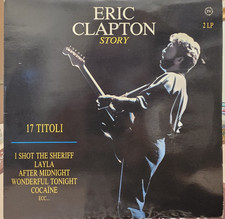 Eric Clapton "Story" 1991 double LP 33 Italy print excellent++