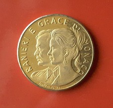 MEDAGLIA RANIERI E GRACE DI MONACO SCILTIAN - RIZZOLI [H700]