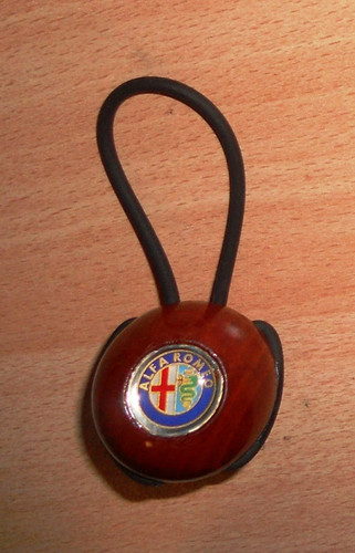 Portachiavi ciondolo auto alfa - ciondolo,