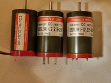 3x MAXON DC motor 2x