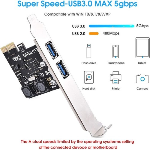 5gbps pcie usb - 5gbps,