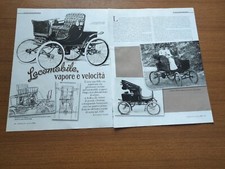 LOCOMOBILE COMPANY OF AMERICA AUTO A VAPORE MARCA SCOMPARSA STORIA