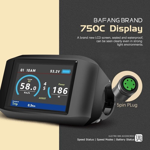 Display bici elettrica 750c - display,
