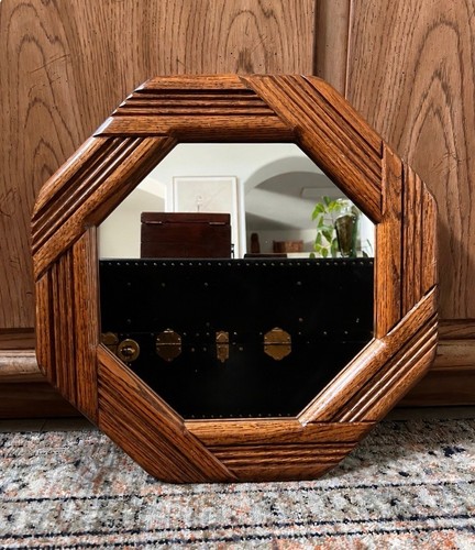 Mid century walnut octogon - mid,