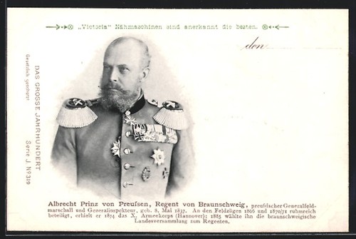 Cartolina alberto principe - cartolina,