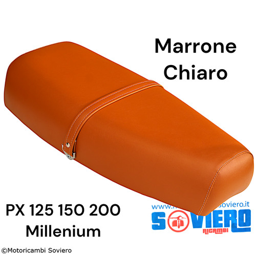 Sella lunga marrone telaio - lunga,