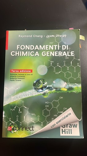 Libro chimica generale chang - chimica,