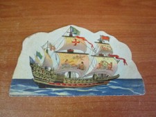 Figurina Cioccolato PERNIGOTTI anni '40/50 Serie NAVI N.17 originale