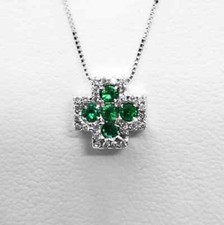 croce in oro con diamanti