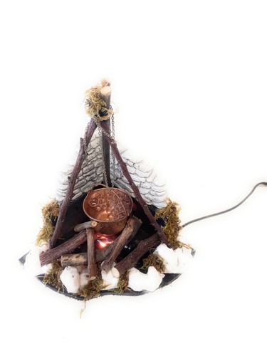Presepe paiolo effetto