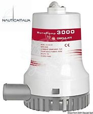 Pompa di sentina EuroPump II 3000 Osculati - 12V - per barca gommone - 16.122.18
