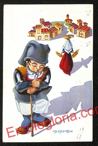 Ak9041 cartolina epoca - d'epoca,