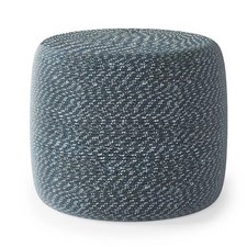 Brodie Round Braided Pouf -