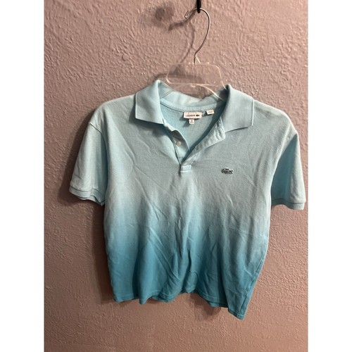 Polo lacoste blu teal - lacoste,