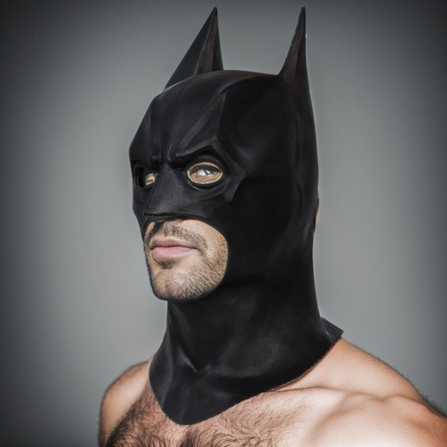 Batman adulto maschera testa - batman,