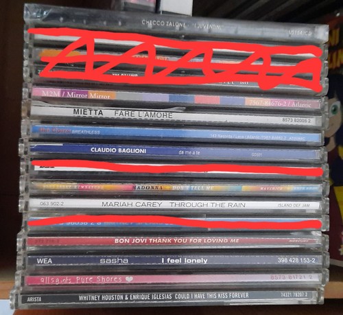 Singoli musicali vari - cd,