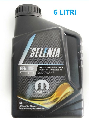 Litri olio motore - 6, selenia
