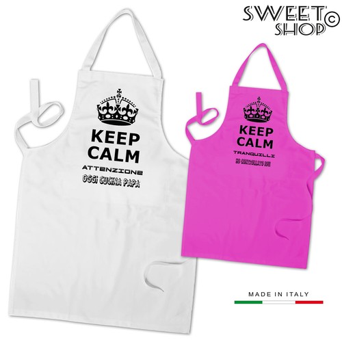 Grembiule cucina papa bimba - grembiule,