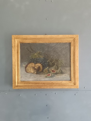 Antico dipinto natura morta - dipinto,