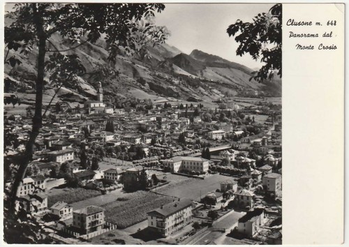 Clusone bergamo panorama - clusone,