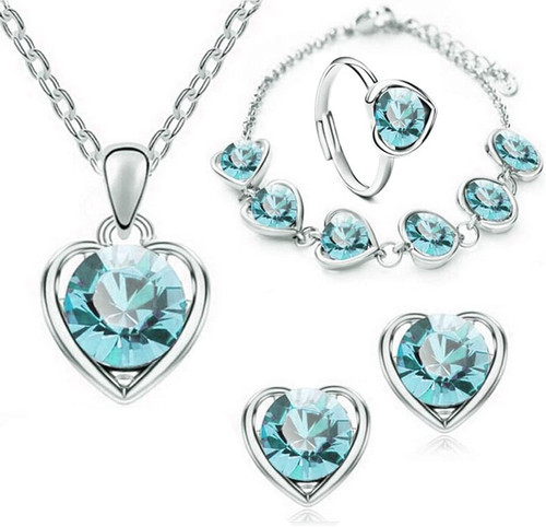 Parure gioielli cuore - parure,