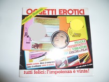 Catalogo illustrato oggetti erotici adulti hard 1975 Edigamma