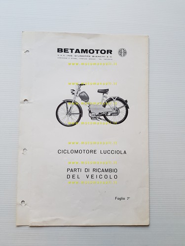 Beta lucciola ciclomotore - beta,