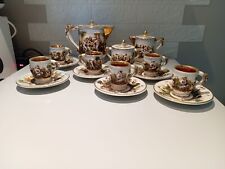 SERVIZIO TAZZINE DA Caffè In Porcellana Di Capodimonte originale
