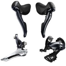 Shimano SORA R3000 Gruppo 3pz Leve Freno Deragliatore Anteriore + Posteriore STRADA