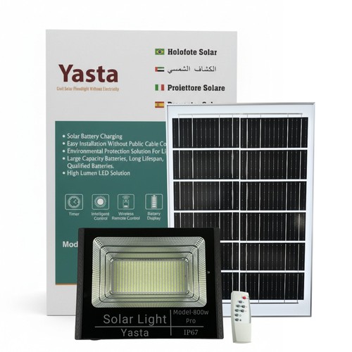 Faro led solare 800w pro - led,