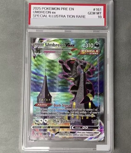 Umbreon 2025 psa fan art - ex, 10