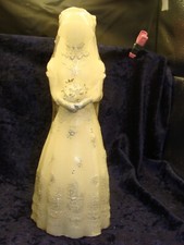 BRIDE CANDLE ~ 10”x4” ~