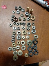 59 Bulloni Biciclette Bici D'epoca Vintage Originali Dadi Vedi Descrizione