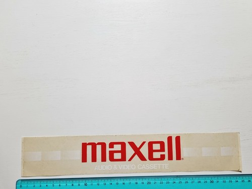Adesivo maxell audio video - adesivo,