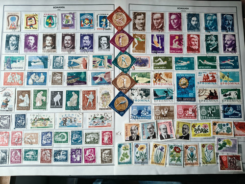 Francobolli esteri romania pre - esteri,