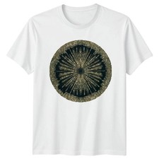 T-shirt oro glitter motivo