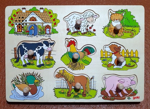 Puzzle goki animali della - puzzle, "animali