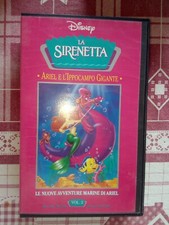 VHS Walt Disney La Sirenetta