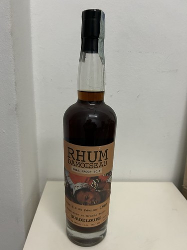 Rhum damoiseau 1980 vol - 60,3%,