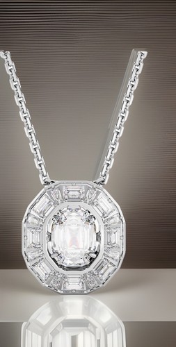 Collana cristallo galleggiante - collana,