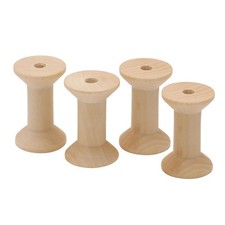 4 bobine di legno vuote per