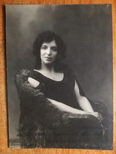 Soprano - Augusta Oltrabella nata a Savona - Autografo originale.