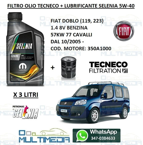 Filtro olio tecneco - filtro,