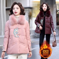 新中式国风红色羽绒服