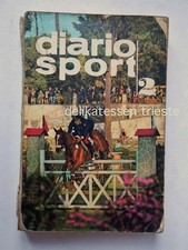 DIARIO SCOLASTICO 1966 1967 SPORT vintage