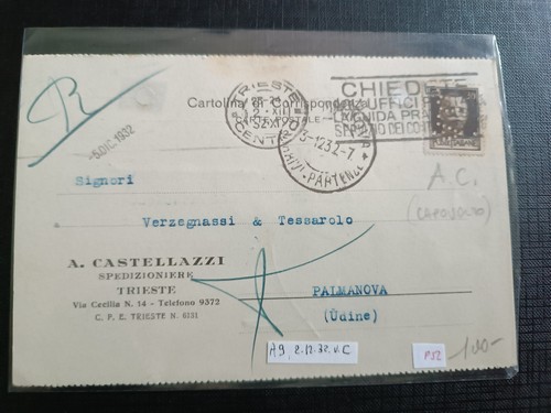 Regno perfin 1932 - regno,